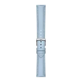 Tissot 18 mm blue leather watch strap T852.048.148