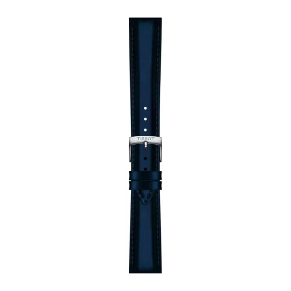 Tissot 18 mm blue synthetic watch strap T852.048.150