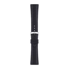 Tissot 21 mm anthracite textile watch strap T852.048.183