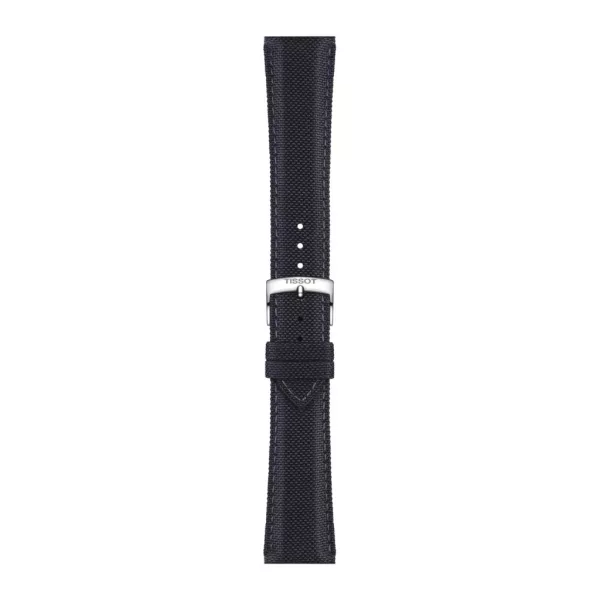 Tissot 21 mm anthracite textile watch strap T852.048.183