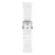 Tissot PRX 40 mm white rubber watch strap T852.048.463
