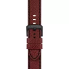 Tissot 22 mm burgundy leather watch strap T852.049.048