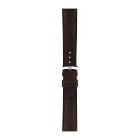 Tissot 20 mm brown leather watch strap T852.049.057