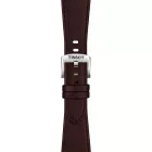 Tissot PRX 35 mm brown leather watch strap T852.049.548