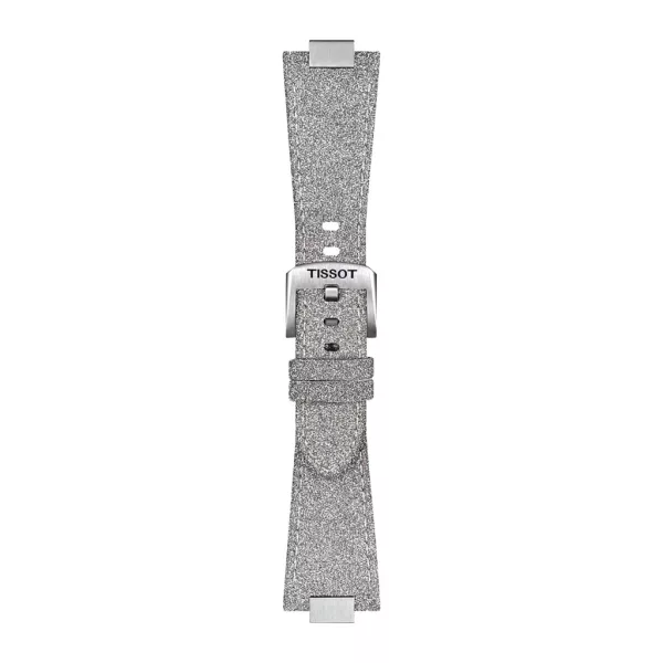 Tissot PRX 35 mm grey synthetic watch strap T852.049.550