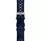 Tissot 20 mm blue rubber watch strap T852.049.963