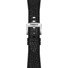Tissot PRX 35 mm black leather watch strap T852.049.990