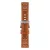 Tissot 20 mm light brown leather watch strap T852.050.049