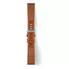 Tissot 20 mm light brown leather watch strap T852.050.049