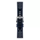 Tissot 20 mm blue leather watch strap T852.050.051
