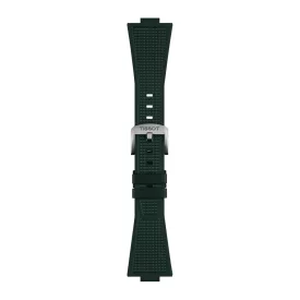 Tissot PRX 40 mm dark green rubber watch strap T852.050.987