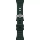 Tissot PRX 40 mm dark green rubber watch strap T852.050.987