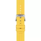 Tissot 22 mm yellow silicone watch strap T852.050.993