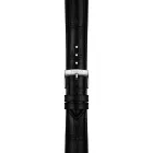 Tissot 18 mm black leather watch strap T852.051.027