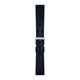 Tissot 18 mm blue leather watch strap T852.051.029