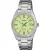 Casio Collection unisex watch UTP-1302PD-3A2VEF, green dial, silver stainless steel strap