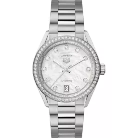 Tag Heuer Carrera Date women's watch WBN231E.BA0001, silver stainless steel strap