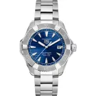 Tag Heuer Aquaracer Professional 200 Solargraph men's watch WBP1117.BA0047, blue dial, silver stainless steel strap
