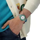 Tag Heuer Formula 1 Solargraph men's watch WBY111E.BA0042, white dial, silver stainless steel strap
