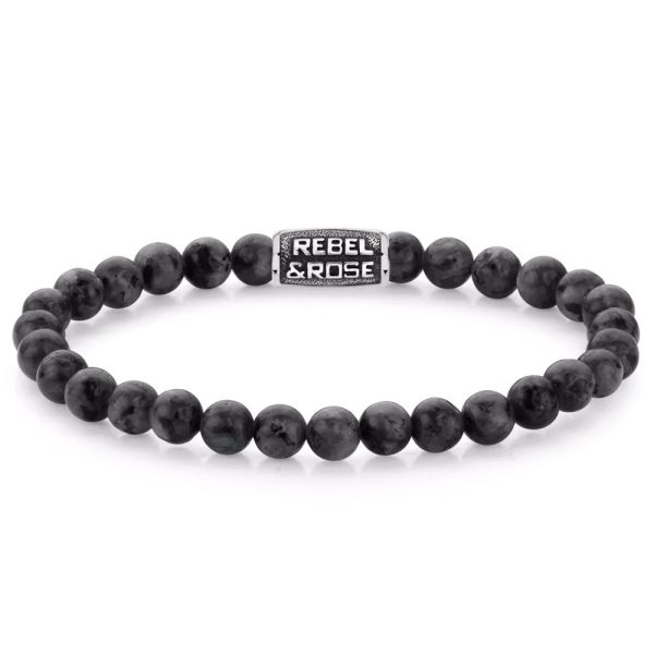 Rebel & Rose Grey Seduction Vintage female bracelet M RR-60117-V-M
