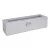 Edelwolle carbon-pattern silver stitched faux leather watch box for 6 watches 412