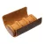 Cylindrical travel watch case for 3 watches, brown 949