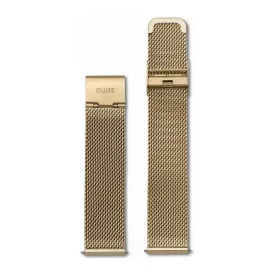   Cluse gold stainless steel watch strap, 18 mm – CS1401101009