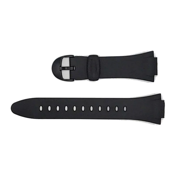 Casio AQ-E10-1B black resin watch strap
