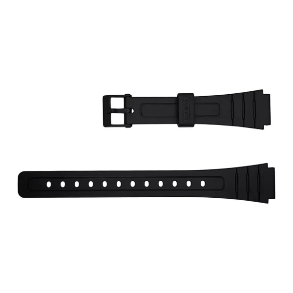 Casio AW-48H-1B black resin watch strap