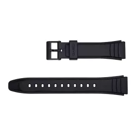 Casio AW-49H-1BV black resin watch strap