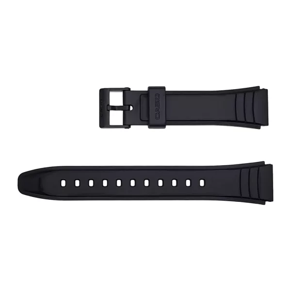 Casio AW-49H-1BV black resin watch strap