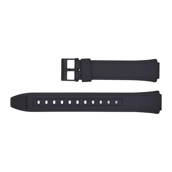 Casio AW-90H-2BV black resin watch strap
