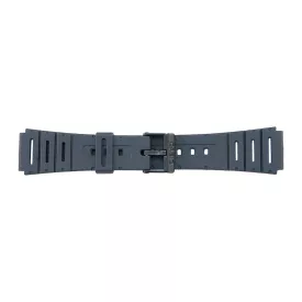 Casio CA-53W-1 black resin watch strap