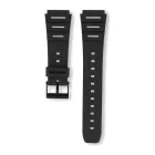 Casio CA-53W-1 black resin watch strap