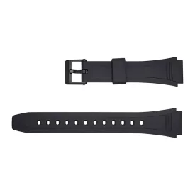 Casio DB-36-1AV black resin watch strap