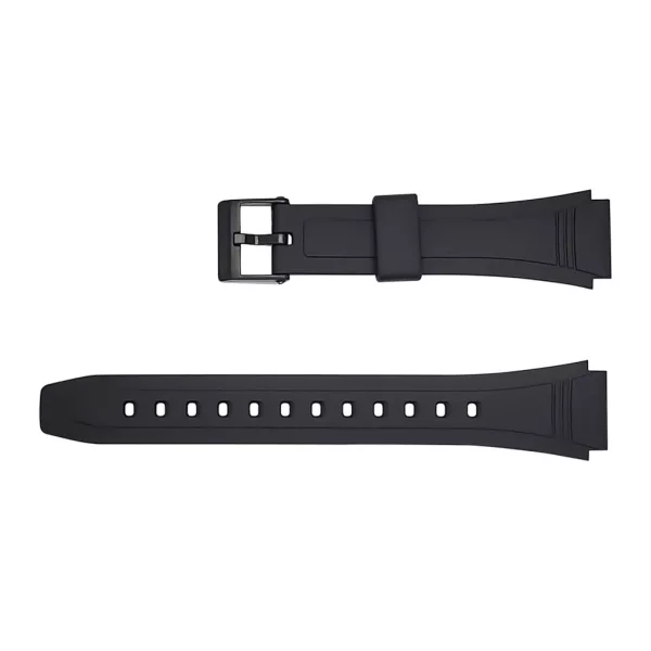 Casio DB-36-1AV black resin watch strap