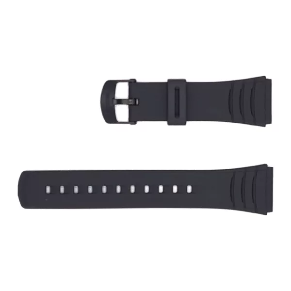 Casio DBC-32-1A black resin watch strap