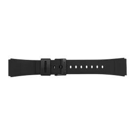 Casio DBC-62-1 black resin watch strap