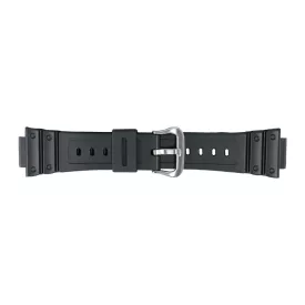 Casio DW-5600E matte black resin watch strap