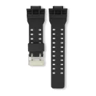 Casio GA-100-1A1 matte black resin watch strap