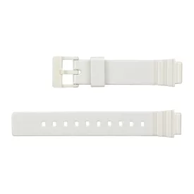 Casio LRW-200H-1EV white resin watch strap