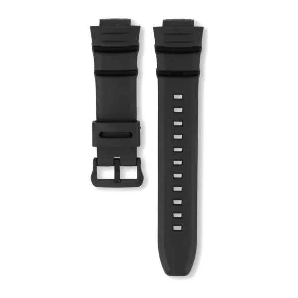 Casio MCW-100H-1A2V black resin watch strap