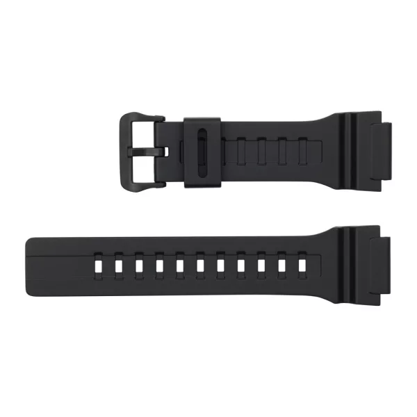 Casio MCW-200H-1A black resin watch strap