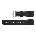Casio MDV-106-1A black resin watch strap