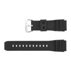Casio MDV-106-1A black resin watch strap