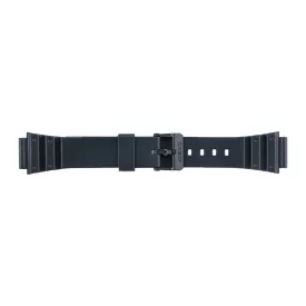 Casio MRW-200H-1B2V matte black resin watch strap