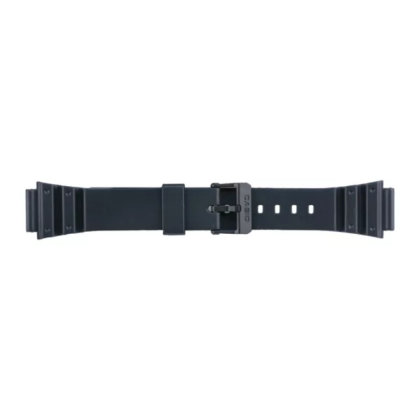 Casio MRW-200H-1B2V matte black resin watch strap