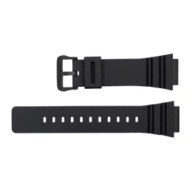 Casio MRW-210H-1A black resin watch strap