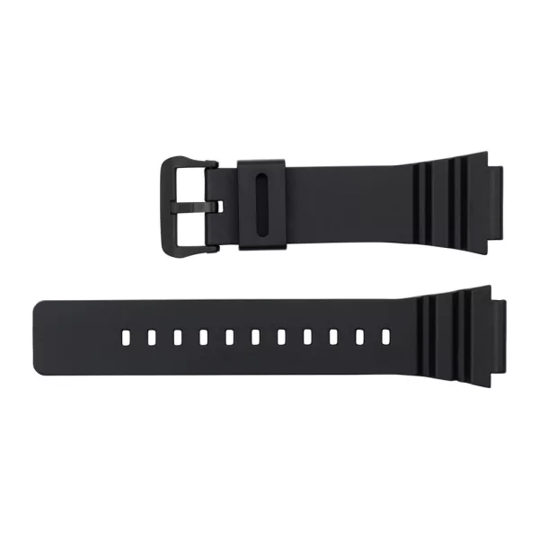 Casio MRW-210H-1A black resin watch strap