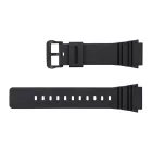 Casio MRW-400H-1A black resin watch strap